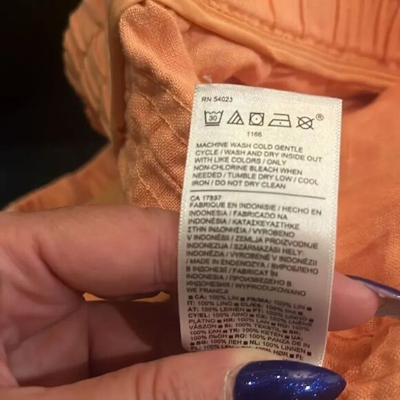 Athleta Melon Cabo Linen Jogger Pant, 16! - Picture 10 of 10